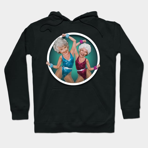 Golden Girls Workout Hoodie by Indecent Designs